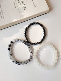 Adjustable Couple Agate Beads Bracelet Adjustable Couple Agate Beads Bracelet
