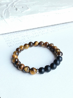 Adjustable Tiger eye Beads Bracelet Adjustable Tiger eye Beads Bracelet