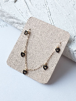 Korean Style Black Heart Necklace Korean Style Black Heart Necklace