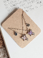 Butterfly Friendship Necklace With BFF charm Butterfly Friendship Necklace With BFF charm